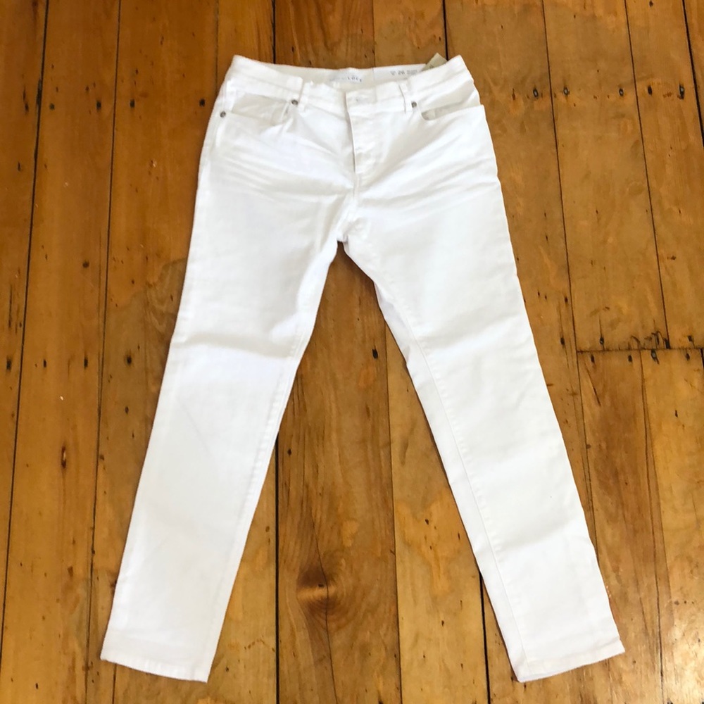 White jeans